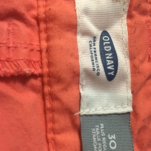 (3/$35) Coral chino shorts (cotton) - Picture 3 of 4